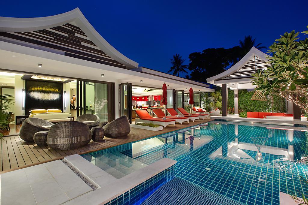 Villa Julia Koh Samui Beach With Cook And Majordome Lamai Beach  ภายนอก รูปภาพ