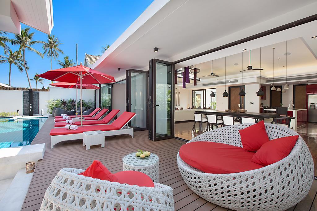 Villa Julia Koh Samui Beach With Cook And Majordome Lamai Beach  ภายนอก รูปภาพ