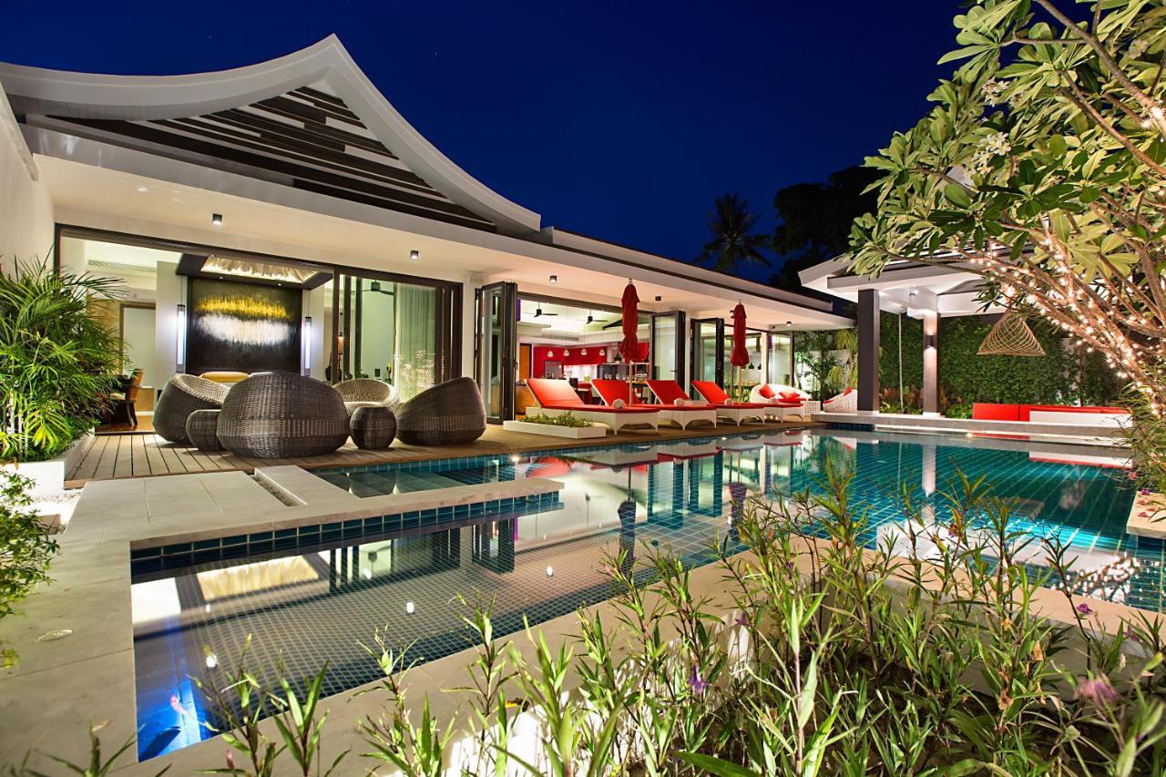Villa Julia Koh Samui Beach With Cook And Majordome Lamai Beach  ภายนอก รูปภาพ